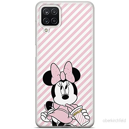 ERT GROUP mobiltelefonfodral för Samsung A12 / M12 originalt och officiellt licensierat Disney mönster Minnie 017 optimalt anpassad till formen på mobiltelefonen, fodral tillverkad av TPU plast 5903040092101
