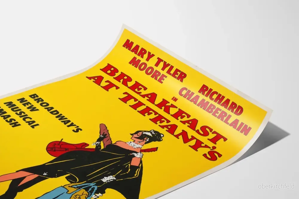 Vintageposter Breakfast at Tiffany's - Retro väggdekoration - Bild 3