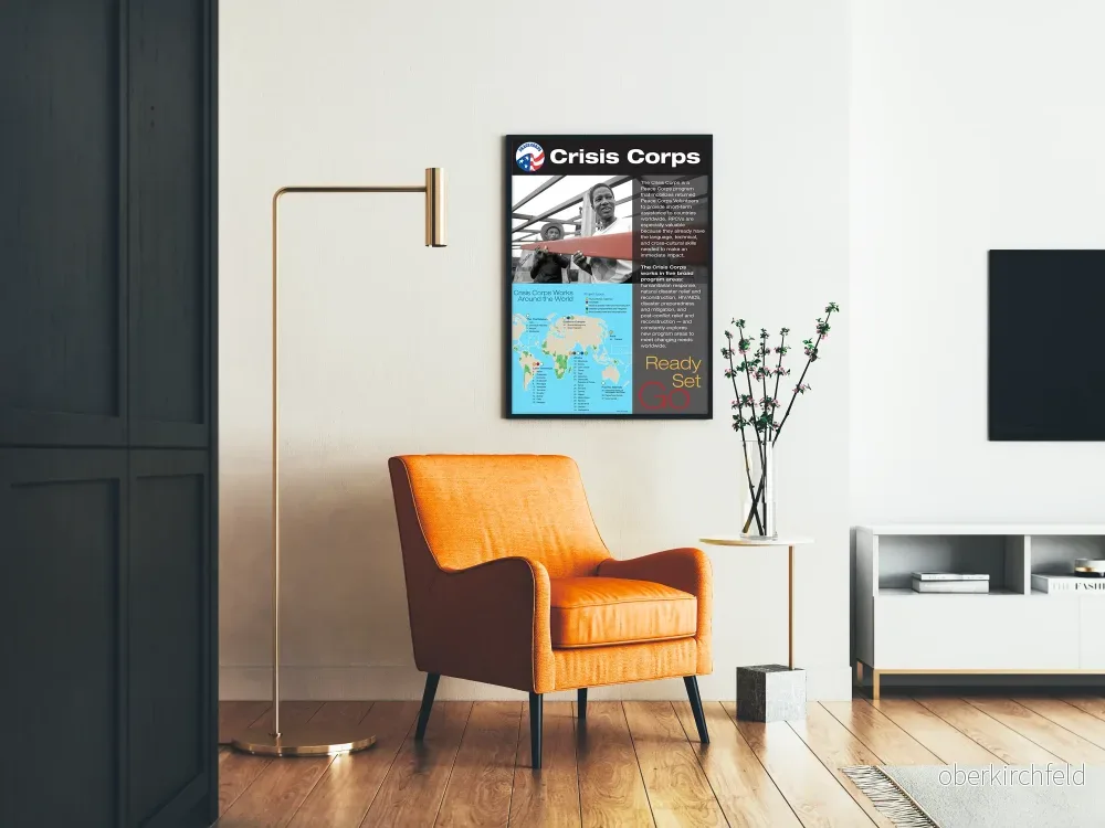Väggposter Crisis Corps – Engagerande väggdekoration - Bild 2