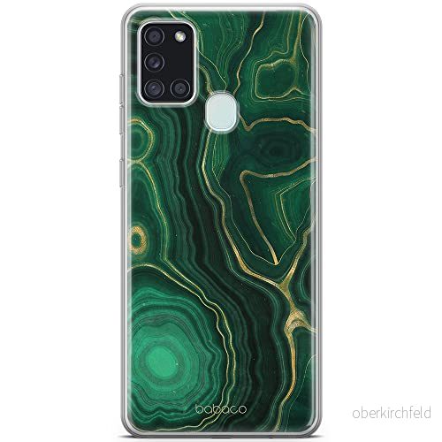 ERT GROUP mobiltelefonfodral för Samsung A21s originalt och officiellt licensierat Babaco mönster Marble 001 optimalt anpassad till formen på mobiltelefonen, fodral tillverkad av TPU plast 5903932012774