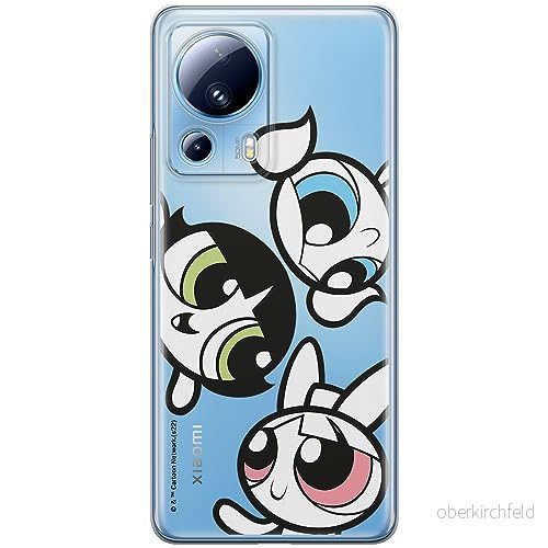 ERT GROUP mobiltelefonfodral för Xiaomi 13 LITE/CIVI 2 originalt och officiellt licensierat The Powerpuff Girls mönster 014 optimalt anpassad till formen på mobiltelefonen, gedeeltelijk transparant 5905511963415