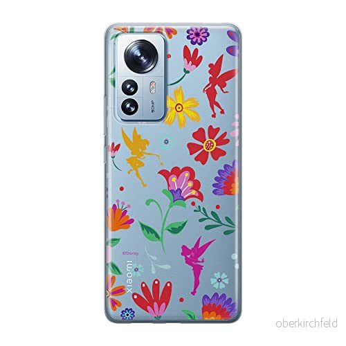 ERT GROUP mobiltelefonfodral för Xiaomi 12 / 12X originalt och officiellt licensierat Disney mönster Tinker Bell 001 optimalt anpassad till formen på mobiltelefonen, gedeeltelijk transparant 5905511483869