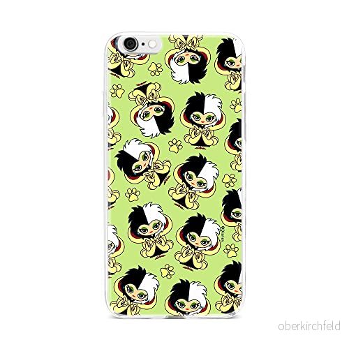 ERT GROUP mobiltelefonfodral för Iphone 6/6S originalt och officiellt licensierat Disney mönster Cruella 007 optimalt anpassad till formen på mobiltelefonen, fodral tillverkad av TPU plast 5905131493996