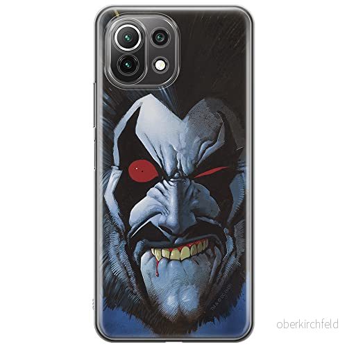 ERT GROUP mobiltelefonfodral för Xiaomi 11 LITE 4G/5G originalt och officiellt licensierat DC mönster Lobo 001, fodral tillverkad av TPU plast 5903932728996