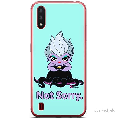 ERT GROUP mobiltelefonfodral för Samsung A01 originalt och officiellt licensierat Disney mönster Ursula 004 optimalt anpassad till formen på mobiltelefonen, fodral tillverkad av TPU plast 5905131457462