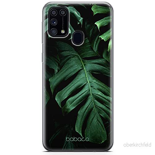 ERT GROUP mobiltelefonfodral för Samsung A31 originalt och officiellt licensierat Babaco mönster Plants 003 Vit optimalt anpassad till formen på mobiltelefonen, fodral tillverkad av TPU plast 5904805313127