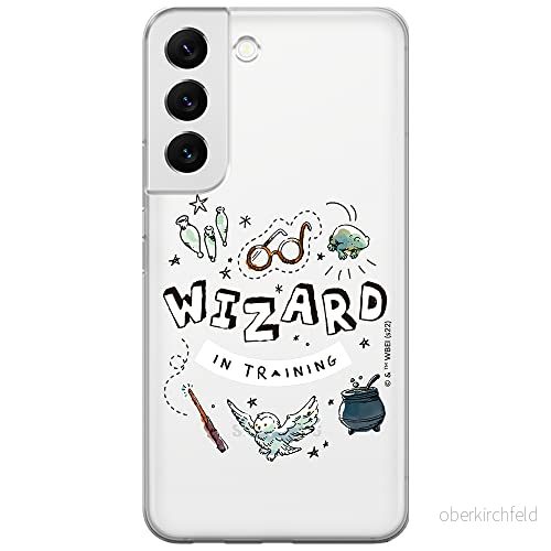 ERT GROUP mobiltelefonfodral för Samsung S22 originalt och officiellt licensierat Harry Potter mönster 242 optimalt anpassad till formen på mobiltelefonen, gedeeltelijk transparant 5905131629586