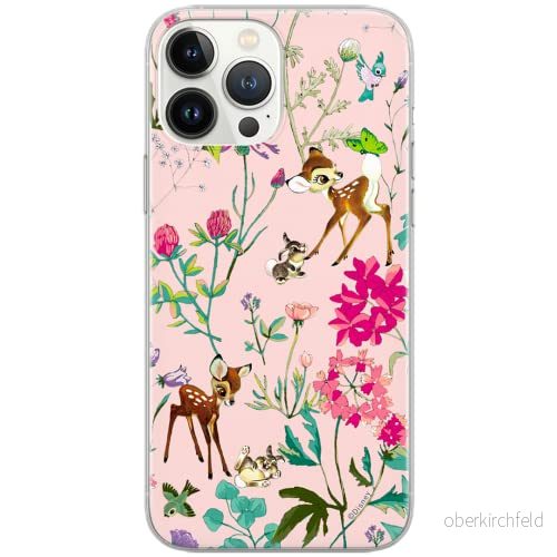 ERT GROUP mobiltelefonfodral för Huawei P30 originalt och officiellt licensierat Disney mönster Bambi & Friends 001 Vit optimalt anpassad till formen på mobiltelefonen, fodral tillverkad av TPU plast 5903040550403