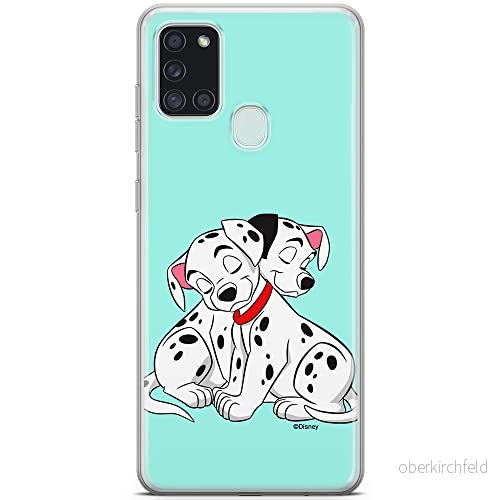 ERT GROUP mobiltelefonfodral för Samsung A21s originalt och officiellt licensierat Disney mönster Dalmatians 005 optimalt anpassad till formen på mobiltelefonen, fodral tillverkad av TPU plast 5905131171290