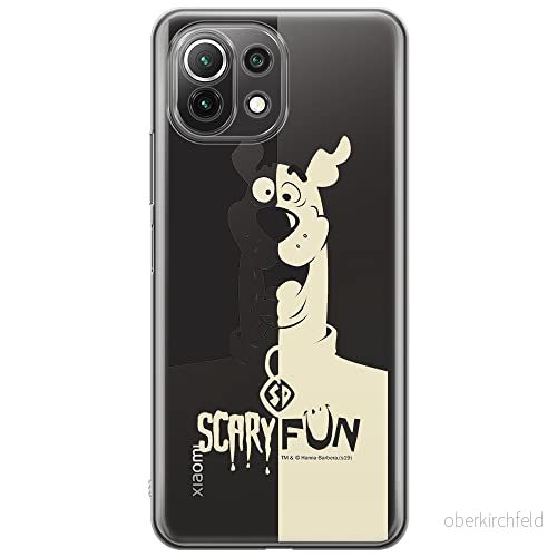 ERT GROUP mobiltelefonfodral för Xiaomi 11 LITE 4G/5G originalt och officiellt licensierat Scooby Doo mönster 008, gedeeltelijk transparant 5903932729436
