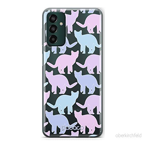 ERT GROUP mobiltelefonfodral för Samsung M13 4G originalt och officiellt licensierat Babaco mönster Cats 011 optimalt anpassad till formen på mobiltelefonen, gedeeltelijk transparant 5905511337049