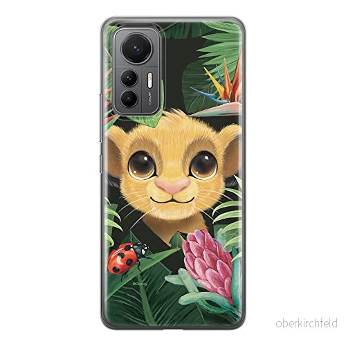 ERT GROUP mobiltelefonfodral för Xiaomi 12 LITE originalt och officiellt licensierat Disney mönster Simba & Friends 002 anpassad till formen på mobiltelefonen, fodral tillverkad av TPU plast 5905511503222