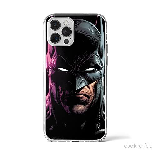 ERT GROUP mobiltelefonfodral för Iphone 12 PRO MAX originalt och officiellt licensierat DC mönster Batman 070 optimalt anpassad till formen på mobiltelefonen, fodral tillverkad av TPU plast 5905131527141