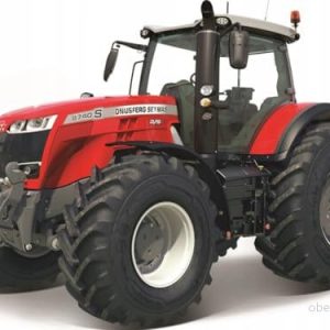 BBURAGO Gårdkollektion Massey Fergusson friktionstraktor 1/43 skala miniatyrbilreproduktion Röd Samlarleksak för barn B18 31613 4893993316137