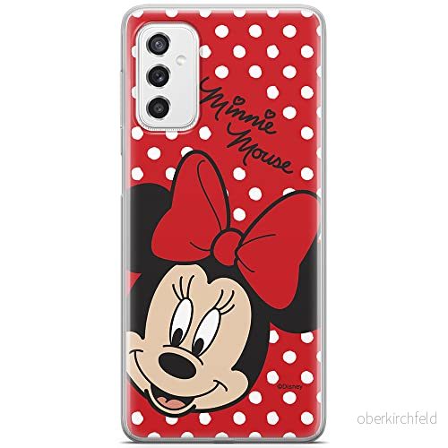 ERT GROUP mobiltelefonfodral för Samsung M52 5G originalt och officiellt licensierat Disney mönster Minnie 008 optimalt anpassad till formen på mobiltelefonen, fodral tillverkad av TPU plast 5904805486913