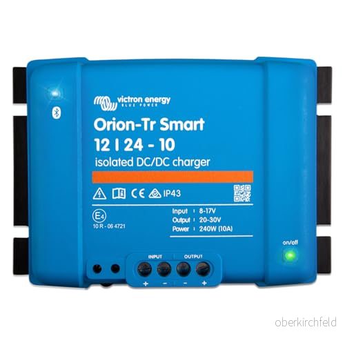 Victron Energy Orion-Tr Smart 12/24V 10A DC-DC-laddare 240 W 8719076046073