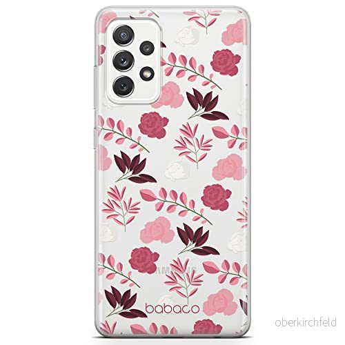 ERT GROUP mobiltelefonfodral för Samsung A72 5G originalt och officiellt licensierat Babaco mönster Flowers 020 optimalt anpassad till formen på mobiltelefonen, gedeeltelijk transparant 5903932641240
