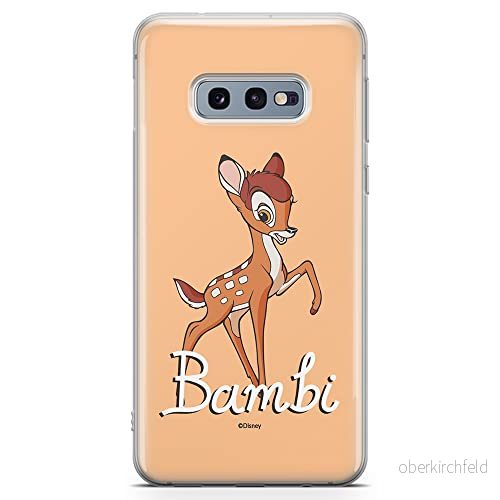 ERT GROUP mobiltelefonfodral för Samsung S10e originalt och officiellt licensierat Disney mönster Bambi 013 optimalt anpassad till formen på mobiltelefonen, fodral tillverkad av TPU plast 5903932289121