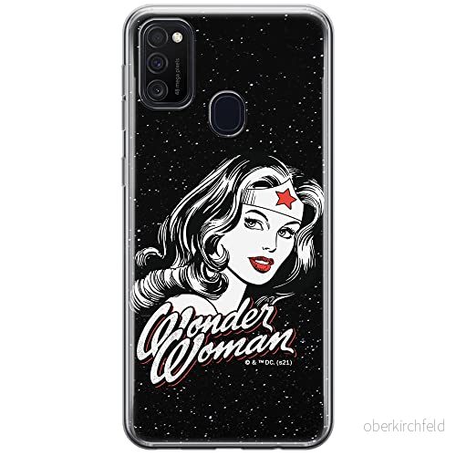 ERT GROUP mobiltelefonfodral för Samsung M21 originalt och officiellt licensierat DC mönster Wonder Woman 023 optimalt anpassad till formen på mobiltelefonen, fodral tillverkad av TPU plast 5903932929508