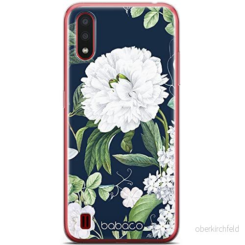 ERT GROUP mobiltelefonfodral för Samsung A01 originalt och officiellt licensierat Babaco mönster Flowers 031 optimalt anpassad till formen på mobiltelefonen, fodral tillverkad av TPU plast 5905131279712
