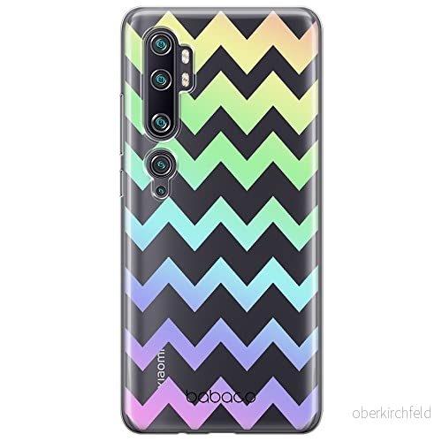 ERT GROUP mobiltelefonfodral för Xiaomi MI NOTE 10 / PRO originalt och officiellt licensierat Babaco mönster Zygzak 001 anpassad till formen på mobiltelefonen, gedeeltelijk transparant 5904805390234