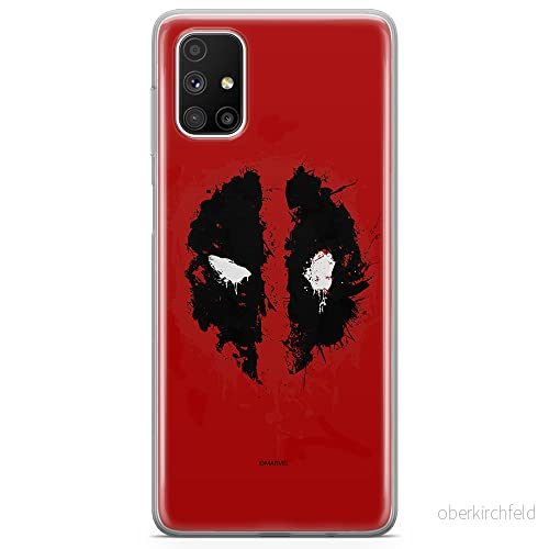 ERT GROUP mobiltelefonfodral för Samsung M51 originalt och officiellt licensierat Marvel mönster Deadpool 012 optimalt anpassad till formen på mobiltelefonen, fodral tillverkad av TPU plast 5903040501917