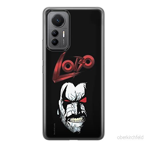 ERT GROUP mobiltelefonfodral för Xiaomi 12 LITE originalt och officiellt licensierat DC mönster Lobo 005 optimalt anpassad till formen på mobiltelefonen, fodral tillverkad av TPU plast 5905511499075