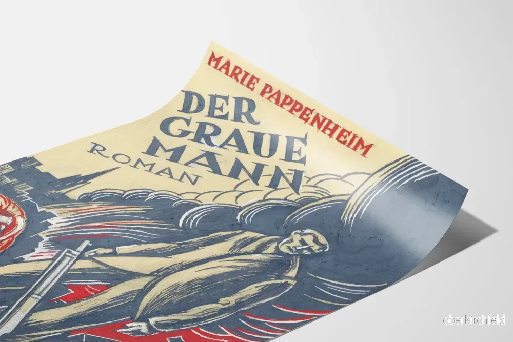 Vintageposter Der Graue Mann av Marie Pappenheim - Bild 3