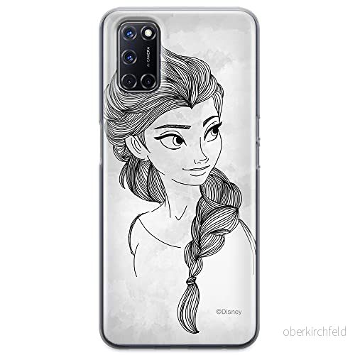 ERT GROUP mobiltelefonfodral för Oppo A92/ A72/ A52 originalt och officiellt licensierat Disney mönster Elsa 009 optimalt anpassad till formen på mobiltelefonen, fodral tillverkad av TPU plast 5903040208595