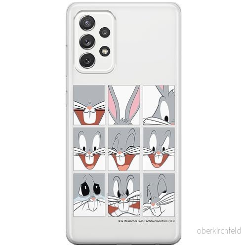 ERT GROUP mobiltelefonfodral för Samsung A33 5G originalt och officiellt licensierat Looney Tunes mönster Bugs 015 optimalt anpassad till formen på mobiltelefonen, gedeeltelijk transparant 5905795077723