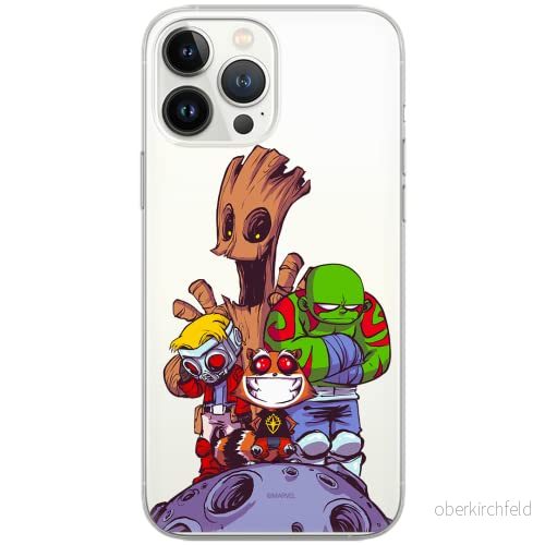 ERT GROUP mobiltelefonfodral för Xiaomi REDMI 10 originalt och officiellt licensierat Marvel mönster Guardians of the Galaxy 017, gedeeltelijk transparant 5904805012686