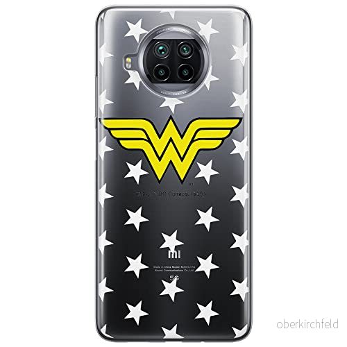 ERT GROUP mobiltelefonfodral för Xiaomi REDMI NOTE 9T originalt och officiellt licensierat DC mönster Wonder Woman 006 optimalt anpassad till formen på mobiltelefonen, gedeeltelijk transparant 5904805649639