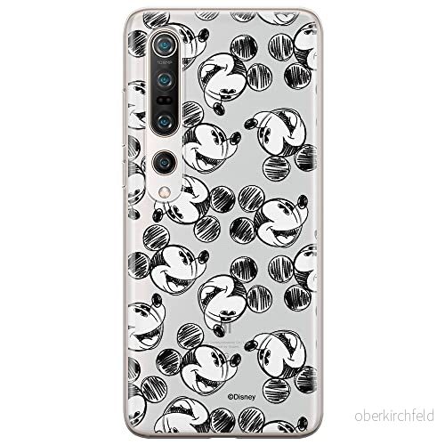ERT GROUP mobiltelefonfodral för Xiaomi MI 10 / PRO originalt och officiellt licensierat Disney mönster Mickey 025 optimalt anpassad till formen på mobiltelefonen, gedeeltelijk transparant 5903537167893