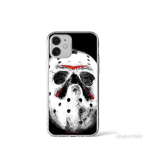 ERT GROUP mobiltelefonfodral för Iphone 12 Mini originalt och officiellt licensierat Horror mönster Friday the 13th 015 optimalt anpassad till formen på mobiltelefonen, fodral tillverkad av TPU plast 5905511114411