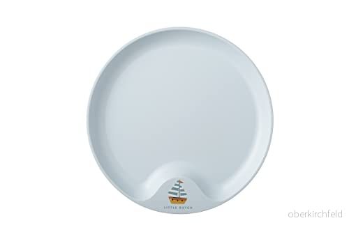 Mepal barntallrik Mio barnvänlig tallrik barnservis mikrovågsugnssäker diskmaskinssäker BPA fri Sailors Bay 8720294011293