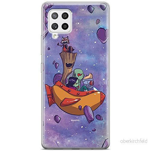 ERT GROUP mobiltelefonfodral för Samsung A42 5G originalt och officiellt licensierat Marvel mönster Guardians of the Galaxy 010 anpassad till formen på mobiltelefonen, fodral tillverkad av TPU plast 5903040253311