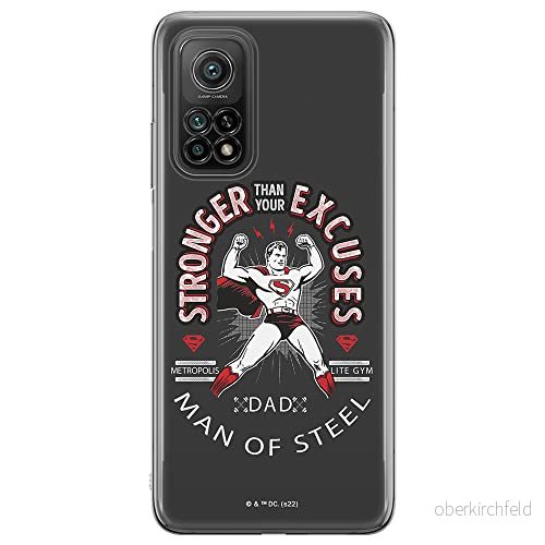ERT GROUP mobiltelefonfodral för Huawei P20 originalt och officiellt licensierat DC mönster Superman 025 Vit optimalt anpassad till formen på mobiltelefonen, fodral tillverkad av TPU plast 5905131565563
