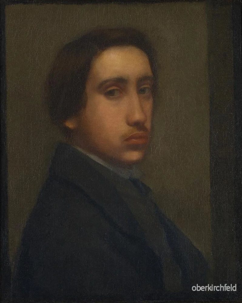 Målning Degas i svart rock - Edgar Degas | Konsttryck - Bild 2