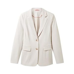 TOM TAILOR dam basic blazer, 16339 Molngrå, 38 4067261264844 TOM TAILOR dam basic blazer, 16339 Molngrå, 38 4067261264844