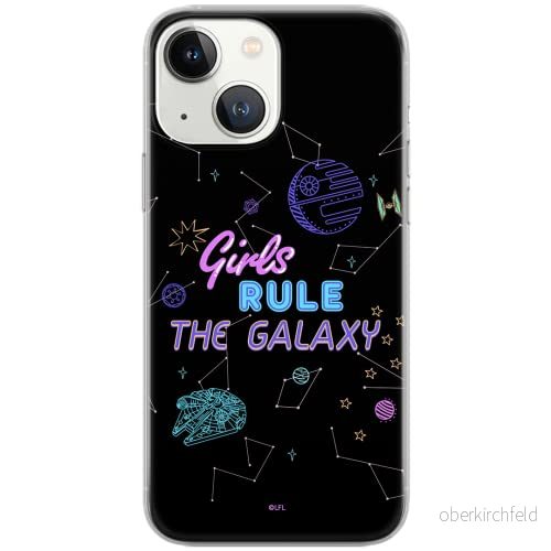 ERT GROUP mobiltelefonfodral för Iphone 13 MINI originalt och officiellt licensierat Star Wars mönster 024 Vit optimalt anpassad till formen på mobiltelefonen, fodral tillverkad av TPU plast 5903932849844