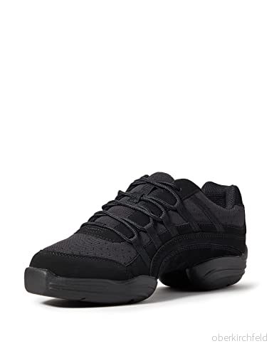 Capezio damkjol It danskneaker danssneaker, svart, 44 EU 52931805148