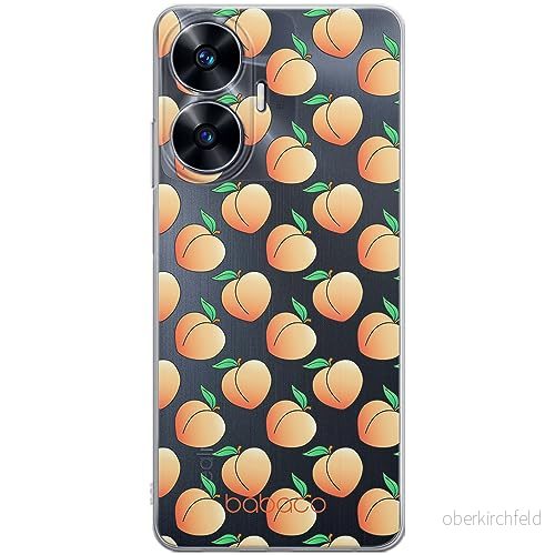 ERT GROUP mobiltelefonfodral för Realme C55 originalt och officiellt licensierat Babaco mönster Peaches 001 optimalt anpassad till formen på mobiltelefonen, fodral tillverkad av TPU plast 5905511859596