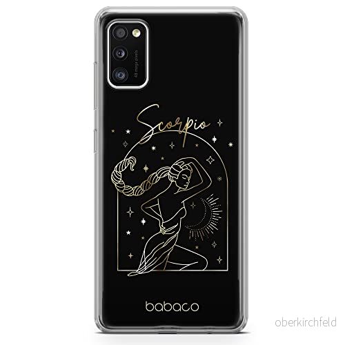 ERT GROUP mobiltelefonfodral för Samsung A41 originalt och officiellt licensierat Babaco mönster Zodiac Woman 008 optimalt anpassad till formen på mobiltelefonen, fodral tillverkad av TPU plast 5903932231717