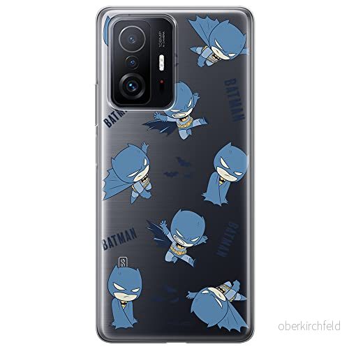 ERT GROUP mobiltelefonfodral för Xiaomi 11T 5G / PRO originalt och officiellt licensierat DC mönster Batman 076 optimalt anpassad till formen på mobiltelefonen, gedeeltelijk transparant 5905131507655
