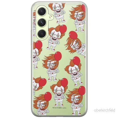ERT GROUP mobiltelefonfodral för Samsung A54 5G originalt och officiellt licensierat Horror mönster It 007 optimalt anpassad till formen på mobiltelefonen, gedeeltelijk transparant 5905511812089