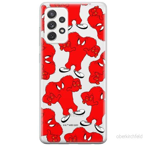 ERT GROUP mobiltelefonfodral för Samsung A52 5G / LTE 4G A52S originalt och officiellt licensierat Looney Tunes mönster Gossamer 001, gedeeltelijk transparant 5905511676292