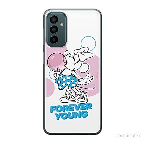 ERT GROUP mobiltelefonfodral för Samsung M13 4G/M23 5G/F23 originalt och officiellt licensierat Disney mönster Minnie 055 anpassad till formen på mobiltelefonen, fodral tillverkad av TPU plast 5905511361549