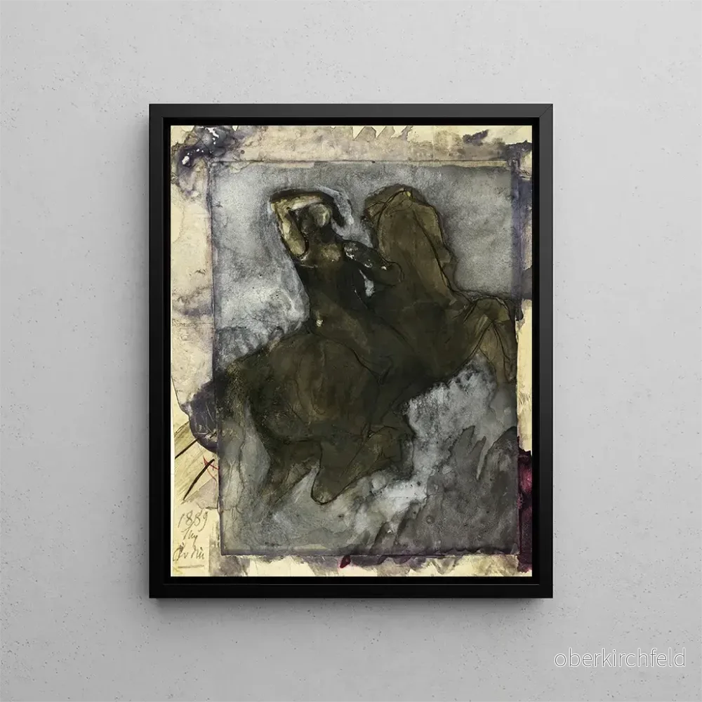 Målning Cavalier - Auguste Rodin | Konsttryck