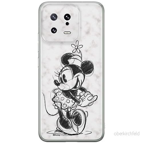 ERT GROUP mobiltelefonfodral för Xiaomi 13 originalt och officiellt licensierat Disney mönster Minnie 026 optimalt anpassad till formen på mobiltelefonen, fodral tillverkad av TPU plast 5905511911461