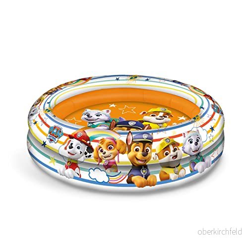 Mondo Toys Paw Patrol 2 ringar pool uppblåsbar baby diameter 100 cm + 10 månader 16911 8001011169115